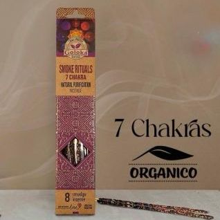 Incienso Goloka Organic 7 Chakras